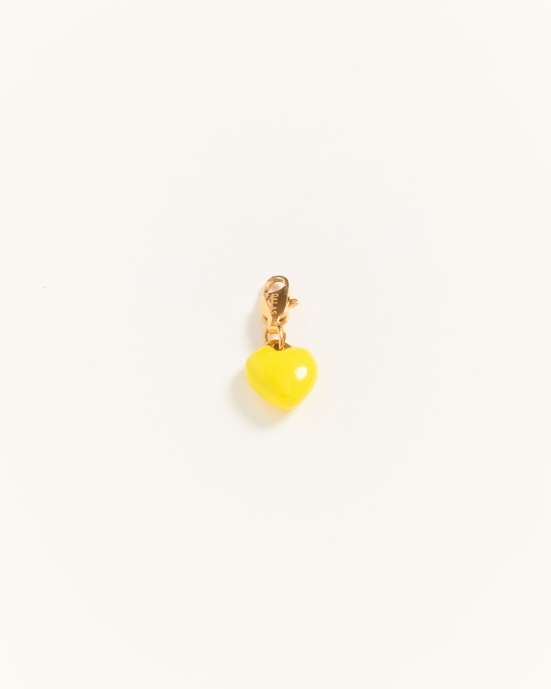 Lolly Heart- Charm Yellow